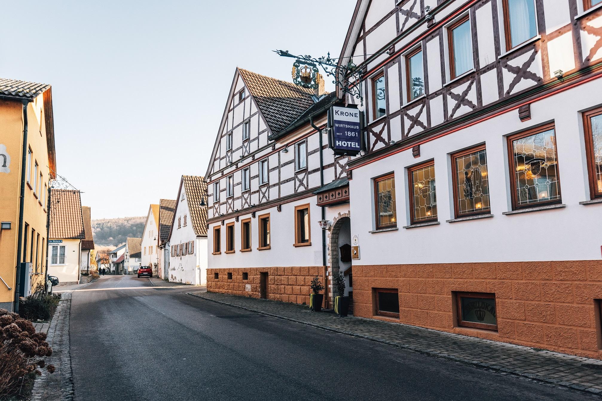Hotel Krone Tauberrettersheim Екстериор снимка